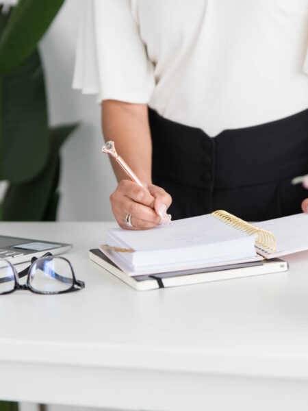 Cutting Edge Operations Co - Business Operations Consultant using a Project Managment Tool on Computer